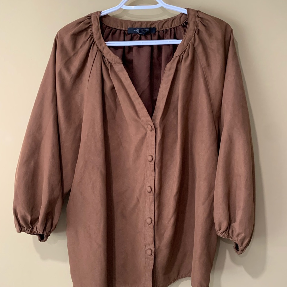 Marc New York Brown Blouse/Shirt For Women